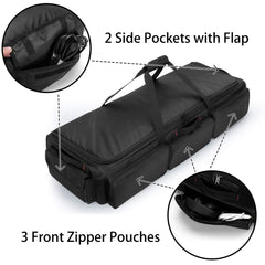 samdew Underseat Storage Bag inner mesh pockets help visibility of small parts