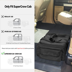 samdew underseat storage bag detachable divider for customizable space