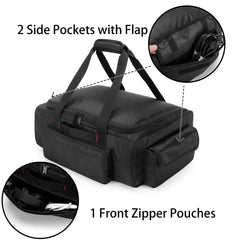 samdew underseat storage bag top inner mesh pockets for item visibility