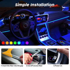 SAMGCHI offers 16 million colors and 20 modes for personalized car ambience.