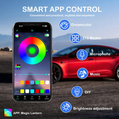 App control via Magic Lantern for effortless customization
