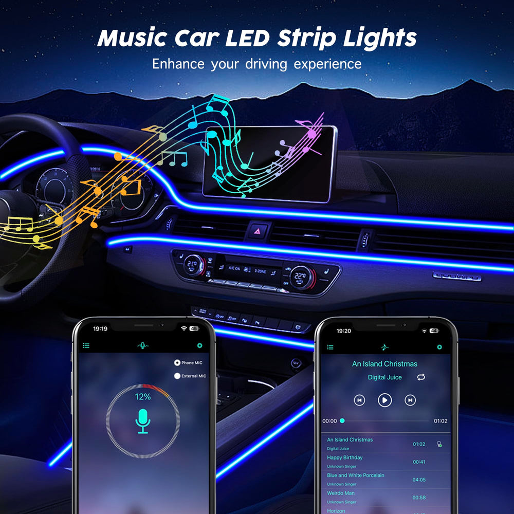 SAMGCHI music sync lights dance to your car’s rhythm.