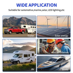 Samramra 7Way trailer wire kit ideal for RVs, boats, campers and utility trailers.