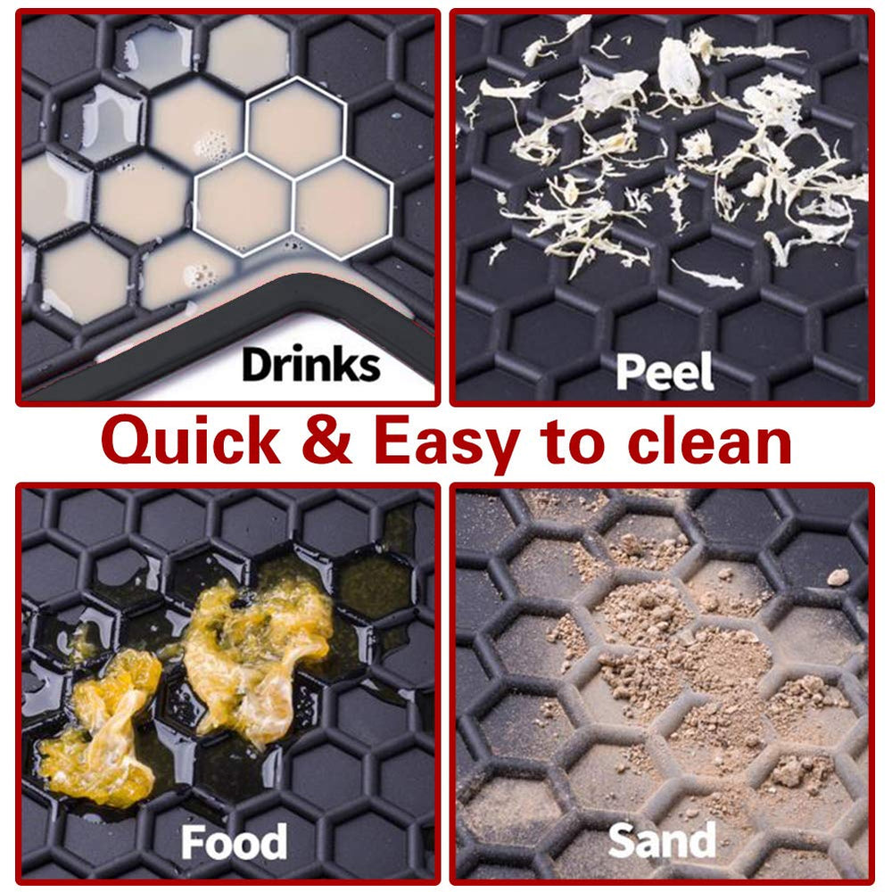 SAN AUTO odorless rubber mats maintaining a fresh cabin