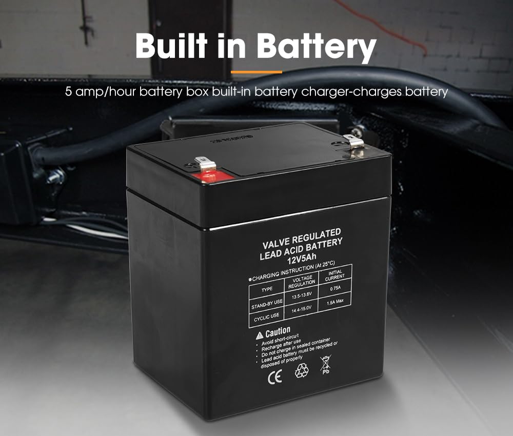SanHima rugged PP case protecting the battery from moisture and debris