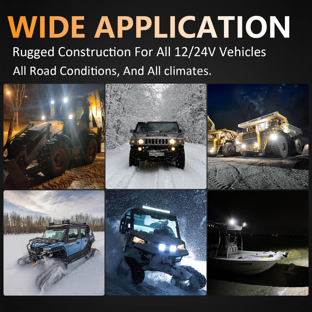 12V/24V compatibility suits trucks tractors boats and more