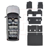 SANBAN-AXE Tahoe floor mats fit perfectly, delivering seamless interior protection.