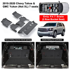SANBAN-AXE second-row bucket seats mat keeps interior secure