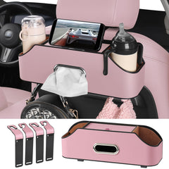 Sancaral backseat pink cup holder keeps drinks within reach on road trips