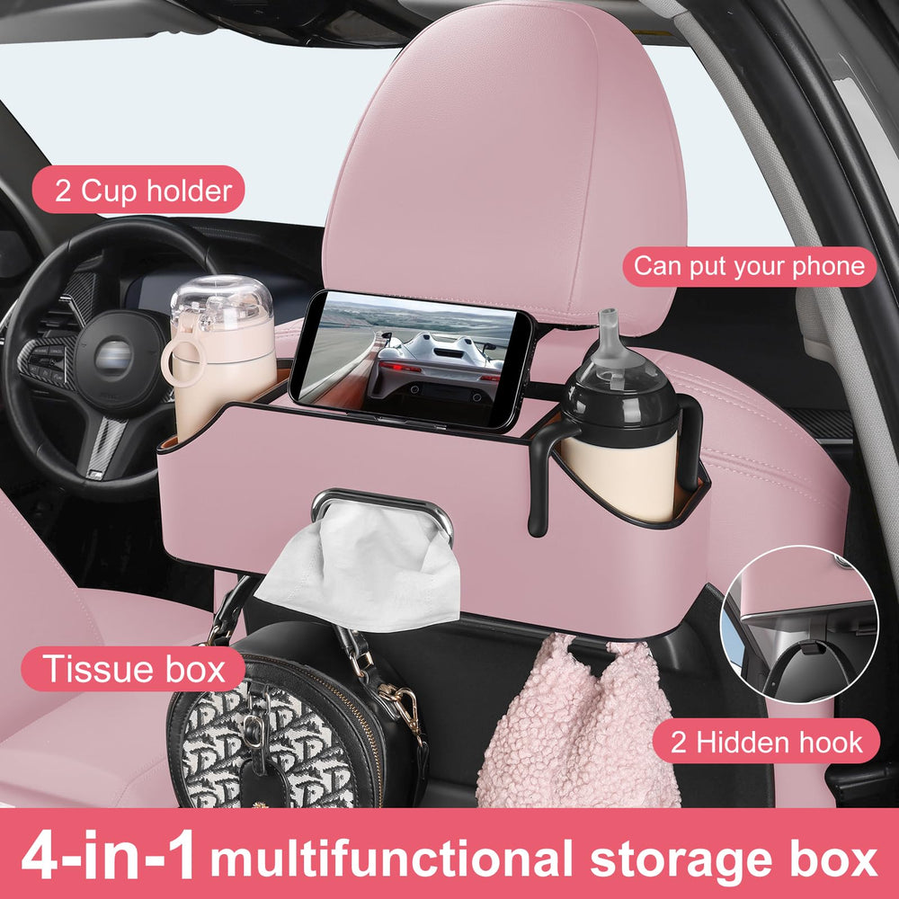 Sancaral car seat back hooks hold bags and accessories securely