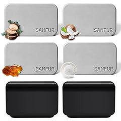 SANFUR Teak stone air freshener on visor clip for steady scent on daily drives