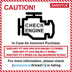 Sangyue downstream O2 sensor for Chevy Equinox 2.4L helps emissions readings