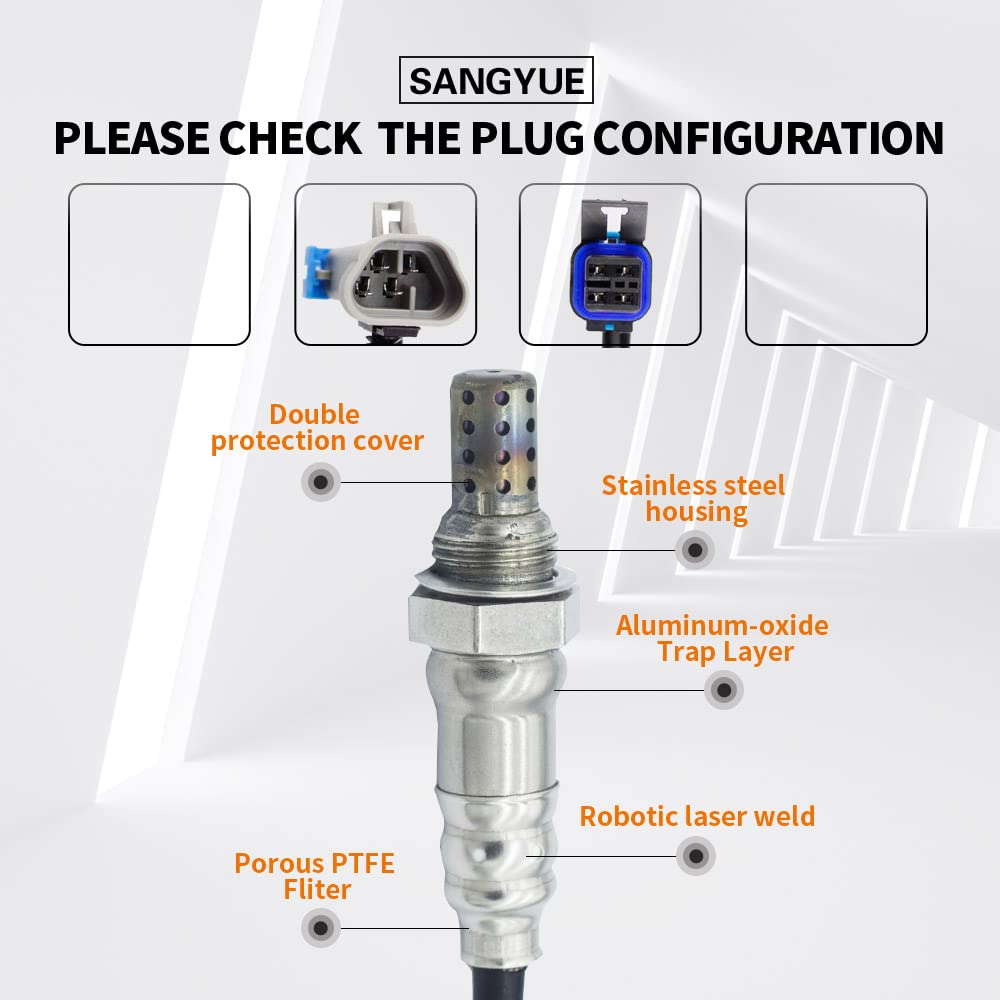 Sangyue oxygen sensor harness connection demonstrates secure installation
