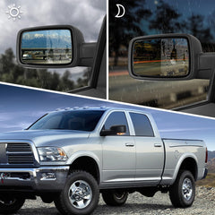 Sanooer rugged ABS case protects the mirror from minor impacts
