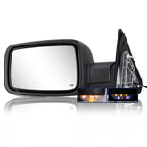 Sanooer left side mirror for Dodge Ram 1500-2018 enhances visibility on long highway drives