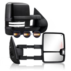 Sanooer Switchback left-front towing mirror with power-adjustable glass for Silverado/Sierra