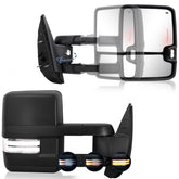 Sanooer Switchback driver side towing mirror with heated power adjust and signals