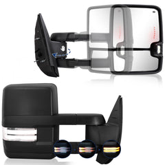 Sanooer Switchback driver side towing mirror with heated power adjust and signals