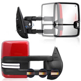 Sanooer Switchback towing mirror left side with heated defrost for clear visibility