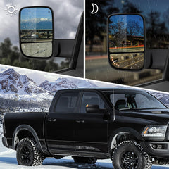 Sanooer puddle lamp on mirror illuminates entry area at night