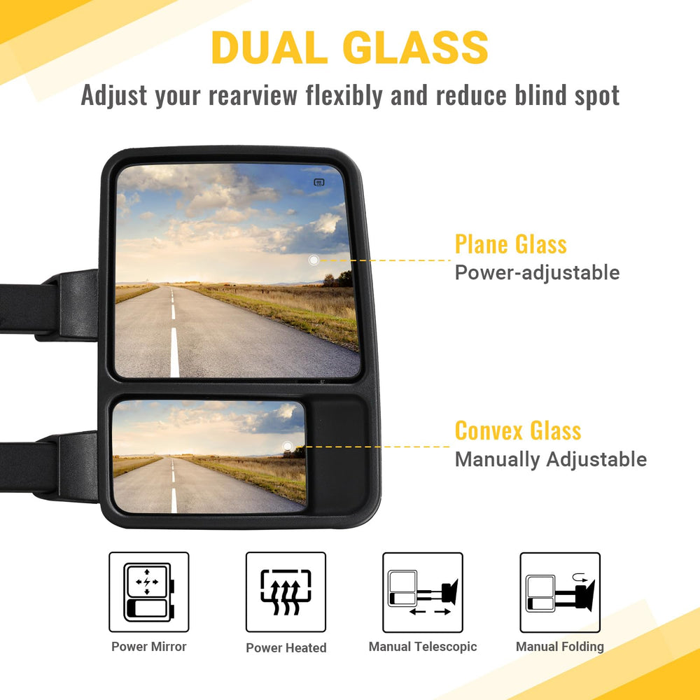Sanooer power glass feature for quick glare reduction