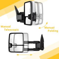 Sanooer heated towing mirrors for defogging in cold weather and morning starts.