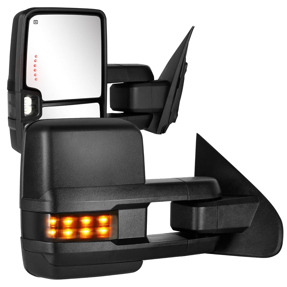 Sanooer towing mirrors wide view for safer lane changes