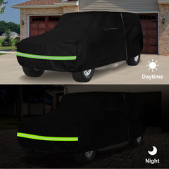 SAPUBK Bronco cover mirror pockets protect side mirrors.