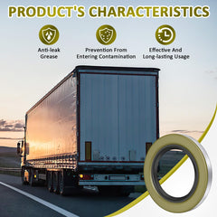 SAQXK 010-036-00 seal demonstrates corrosion resistance for harsh trailer environments