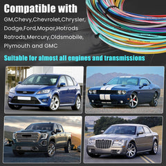 Saree 21-circuit harness color-coded wires simplify identification during installation