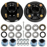 Saree trailer hub kit packaging shows secure individual boxes for safe shipping.