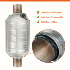 SAROTIN front-cat-converter installation demonstrates a simple, direct-fit replacement process