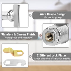 Sartatue RV drawer application shows convenient keyless operation