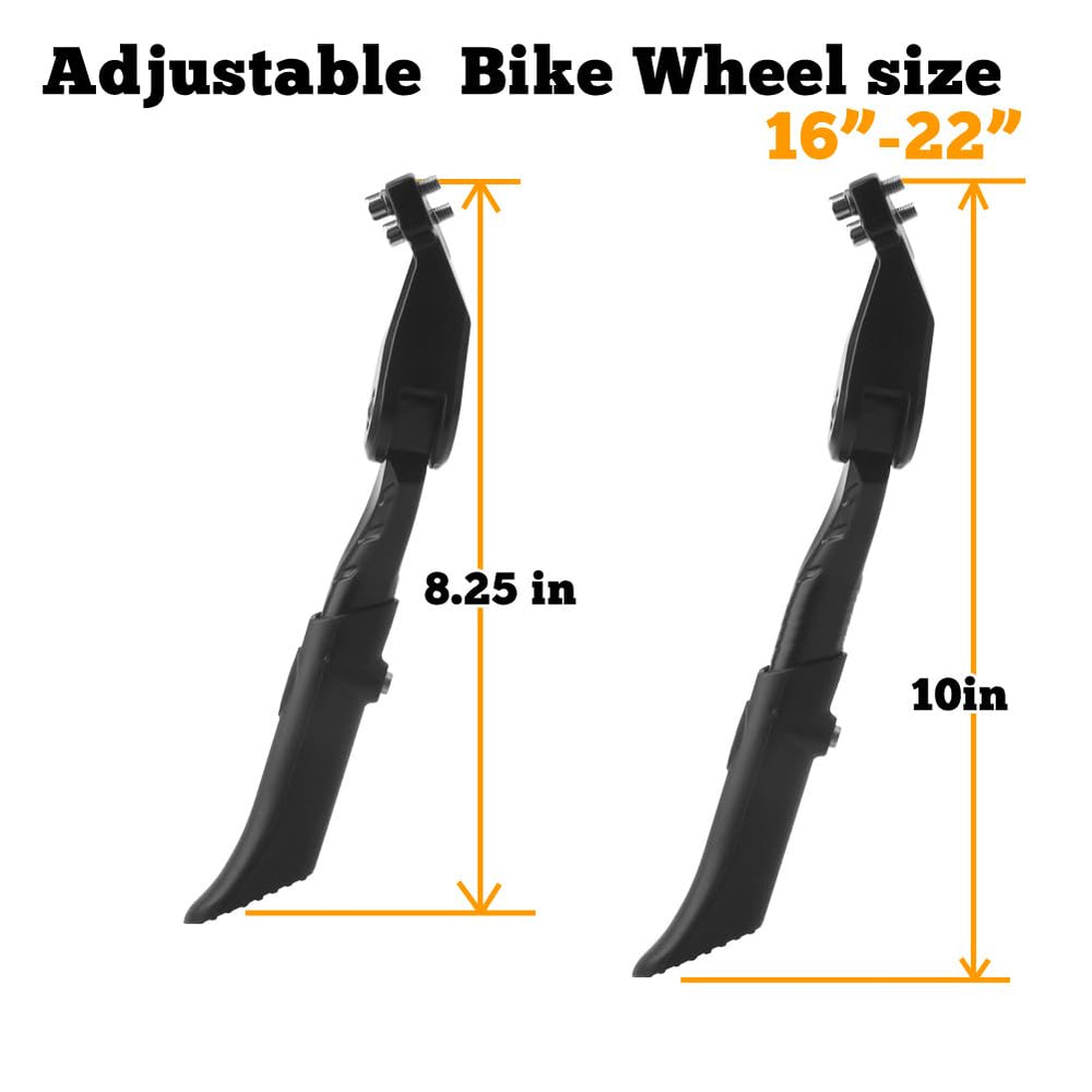 Sataway aluminum construction provides durable support for 16-22 inch bikes.