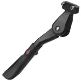 Sataway kickstand rear-mount height-adjustable for stable parking.