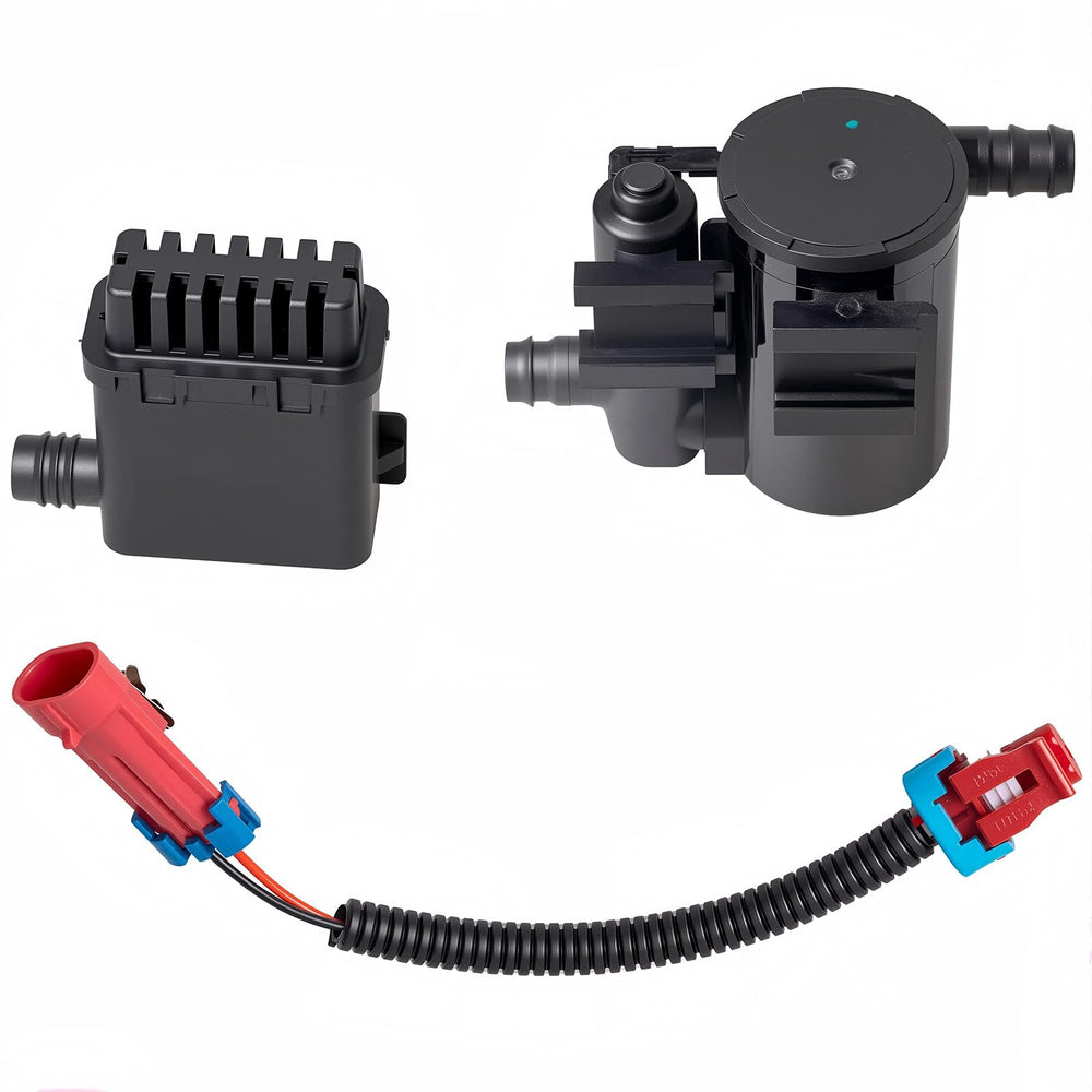 Satiooog evap canister vent solenoid front view for Chevy and GMC, compact fit.