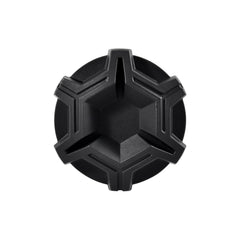 Stylish black finish adds a subtle upgrade to exterior