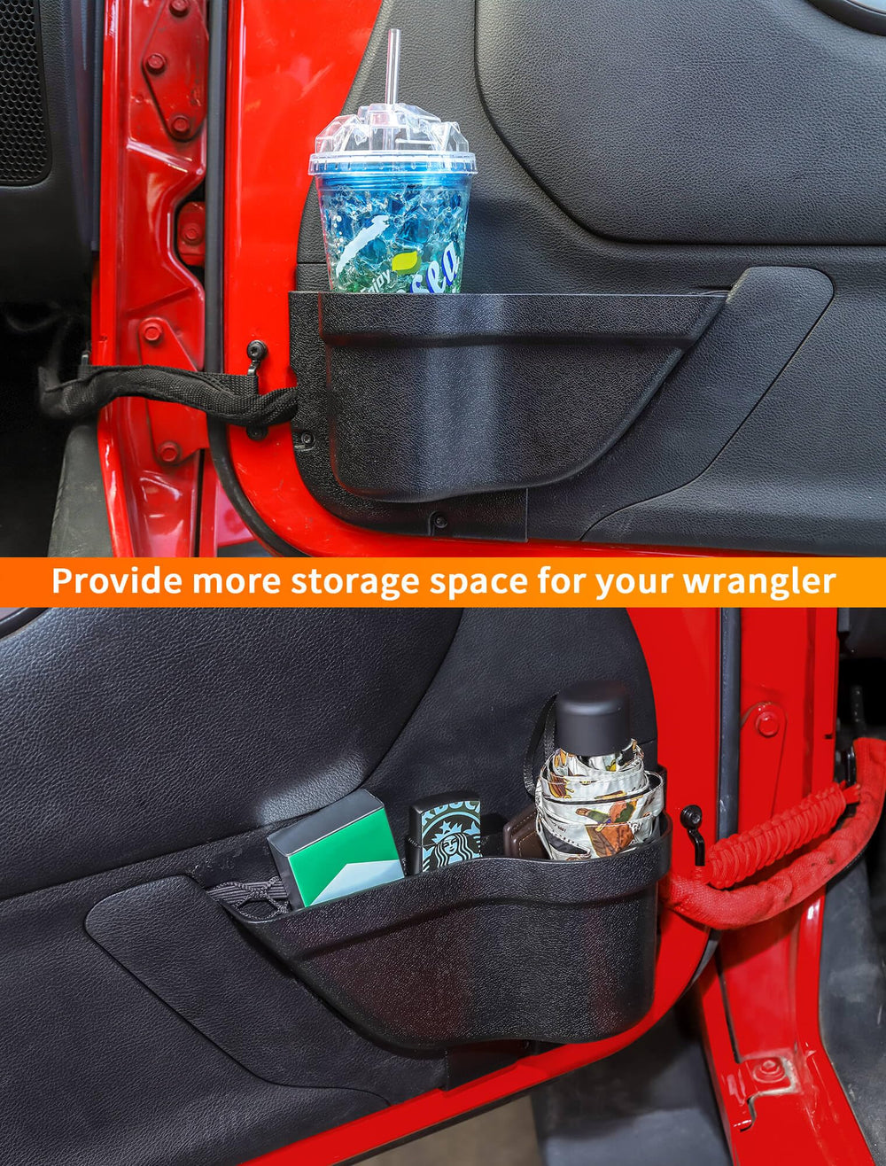 Open DP3 pocket revealing extended storage for daily essentials
