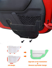Savadicar DP4 door pocket with screw installation delivers secure, durable mounting.