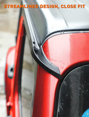 Savadicar exterior upgrade with a low-profile finish complements the Wrangler look.