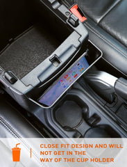 Savadicar tool-free install tray mounts without drilling for Wrangler consoles