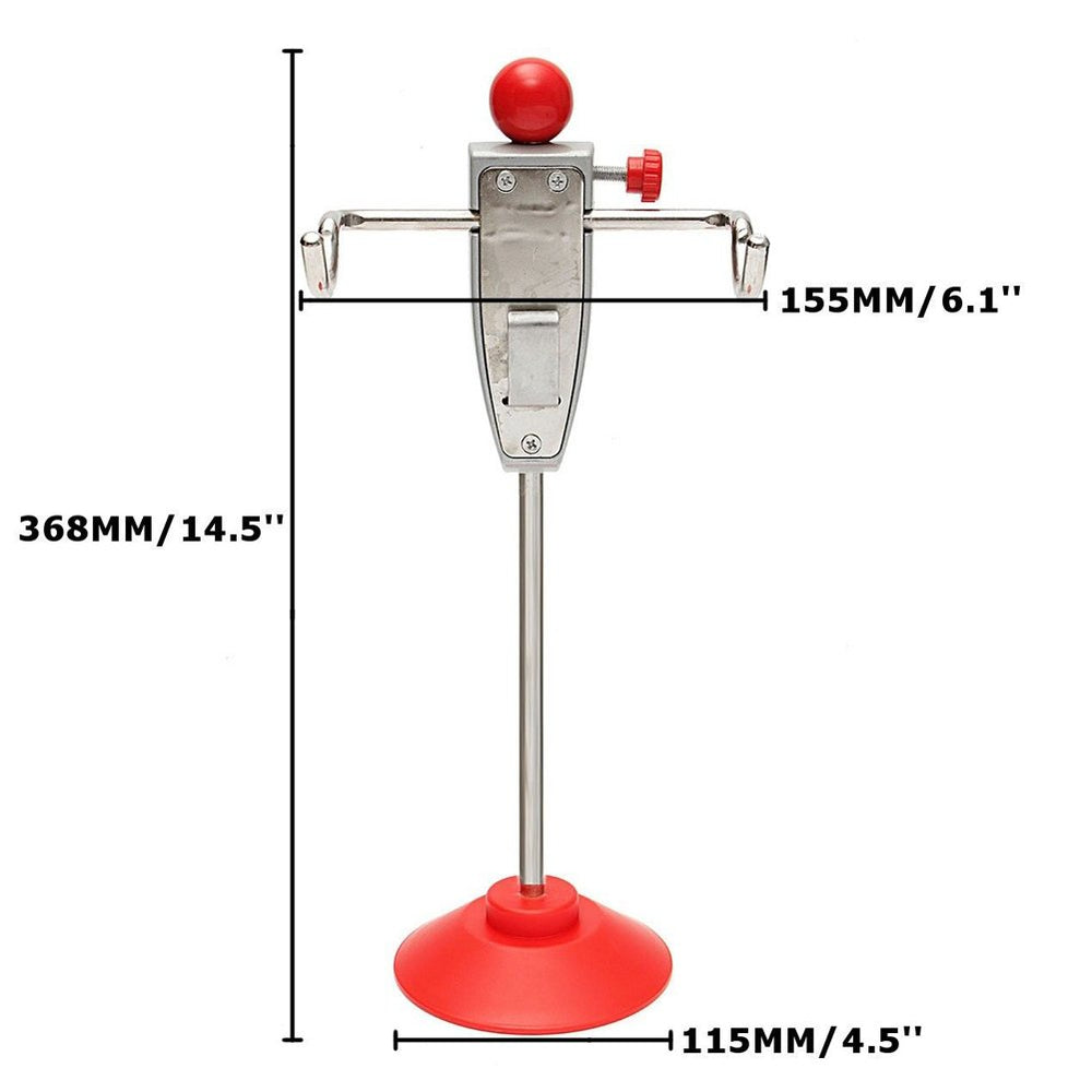 SAVEMORE4U18 steering wheel holder side view showing adjustable height feature.