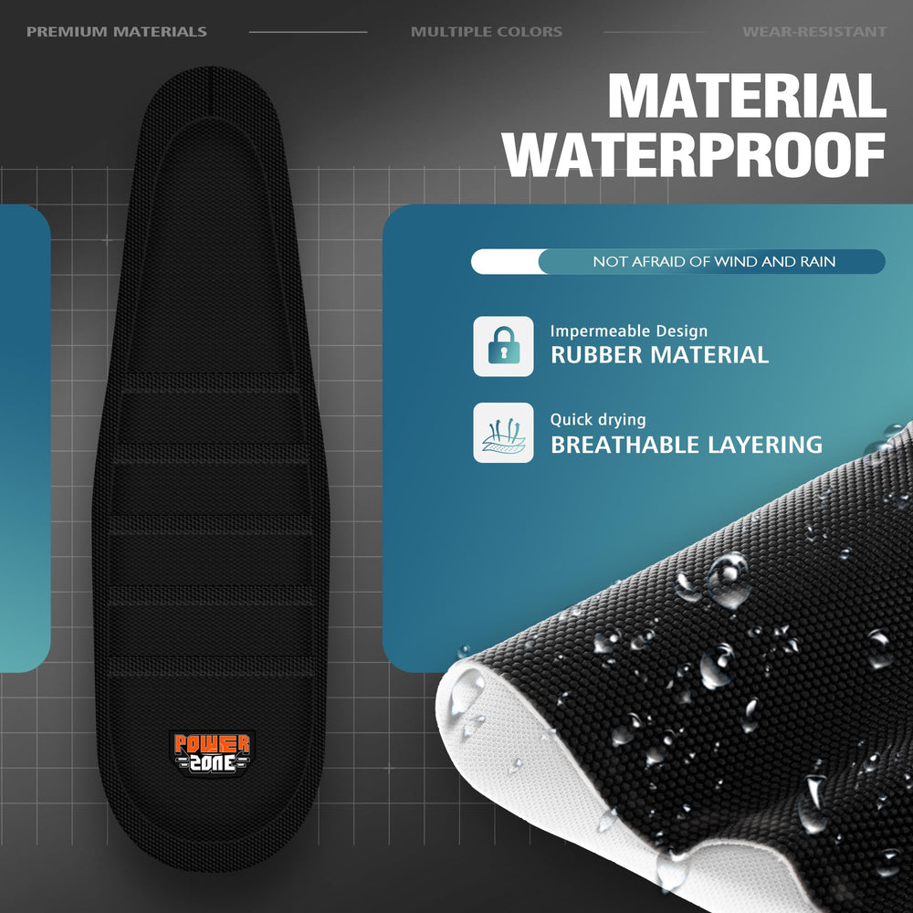 Sawrain anti-slip texture provides dependable grip on wet roads.
