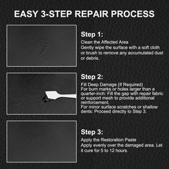 Saynwish leather repair kit hole fix on damaged leather item