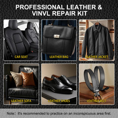 Saynwish leather repair kit tools closeup showing pro-grade items