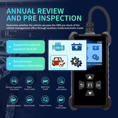 SAZDOLN V360 battery health readout for proactive maintenance.