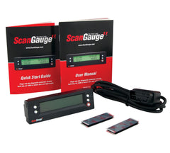 ScanGauge SG2 front panel shows a compact display for dashboard visibility and quick access.