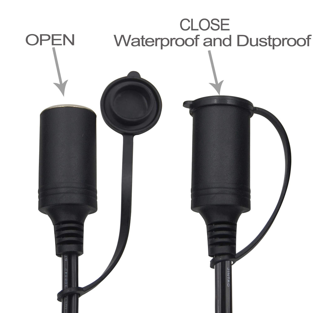 SCCKE weatherproof cap protecting female socket from rain and dust