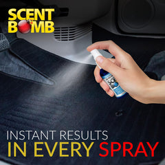 Scent Bomb kitchen usage application neutralizes cooking odors efficiently.