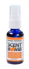 Scent Bomb Mango Tropical car use to neutralize odors during commutes.